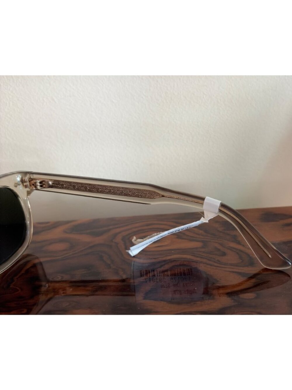 Gucci GG0182S Square-Frame Luxury Sunglasses Transparent Acetate Frame Green/Gre - Picture 12 of 16
